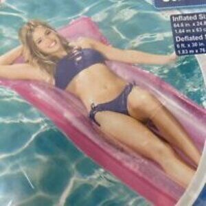 Bestway H2O Go! Deluxe Comfort Mat Pool Float Accessory Choose Color Age 12+ New